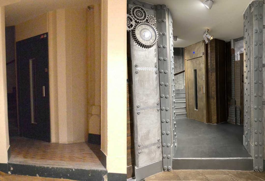 rénovation cage d'escaliers immeuble