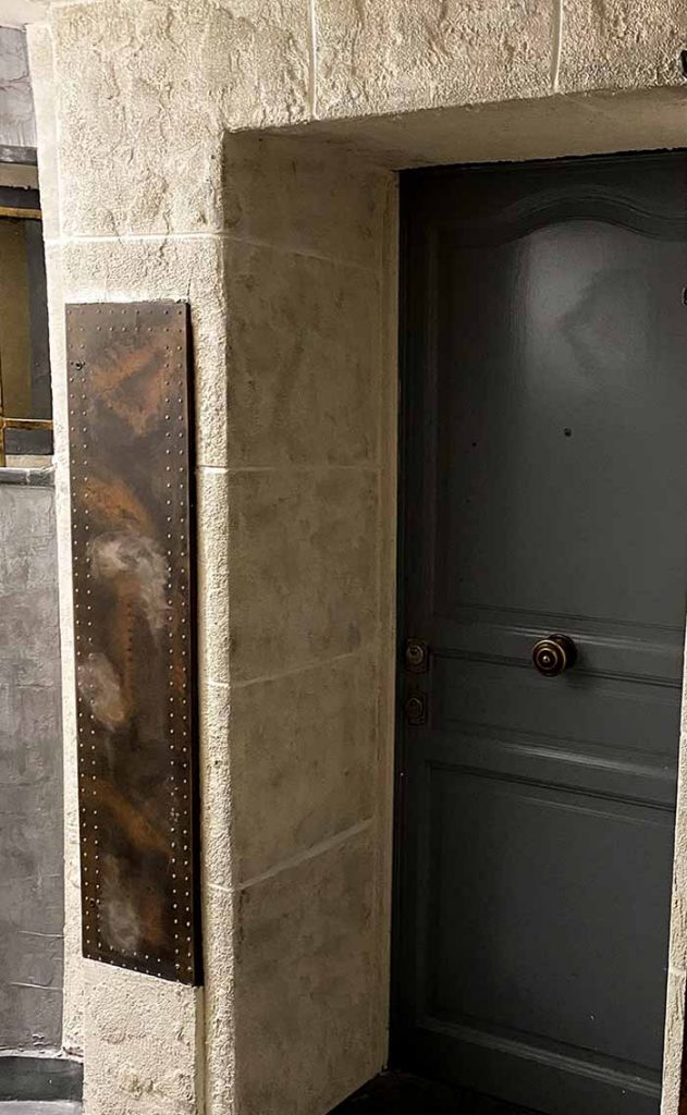 mur fausses pierres de taille