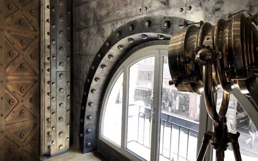 Revêtement mural style industriel