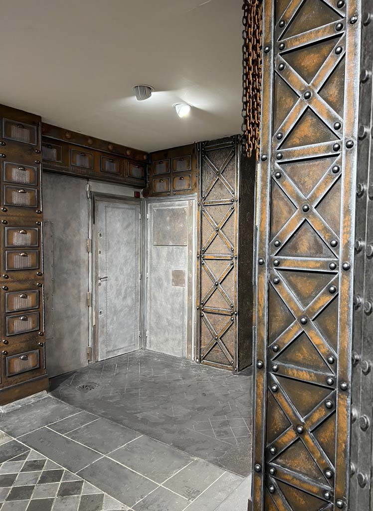 Revêtement mural style industriel