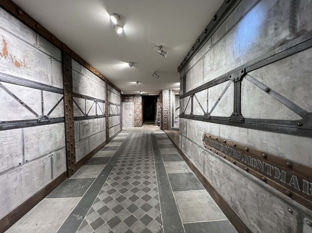 Revêtement mural style industriel