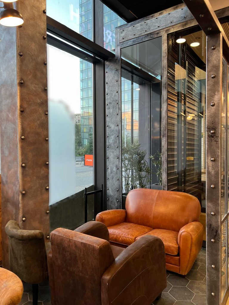 Décoration bureaux style industriel