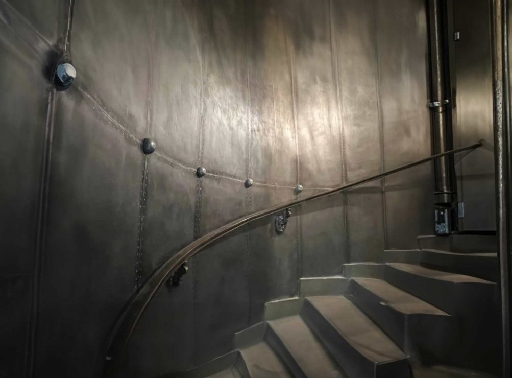 revêtement mural parties communes