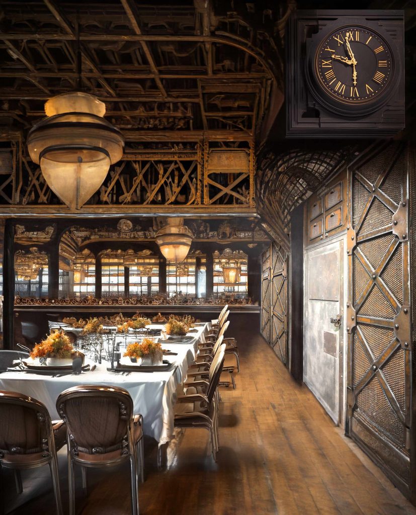 Bars et pubs style industriel