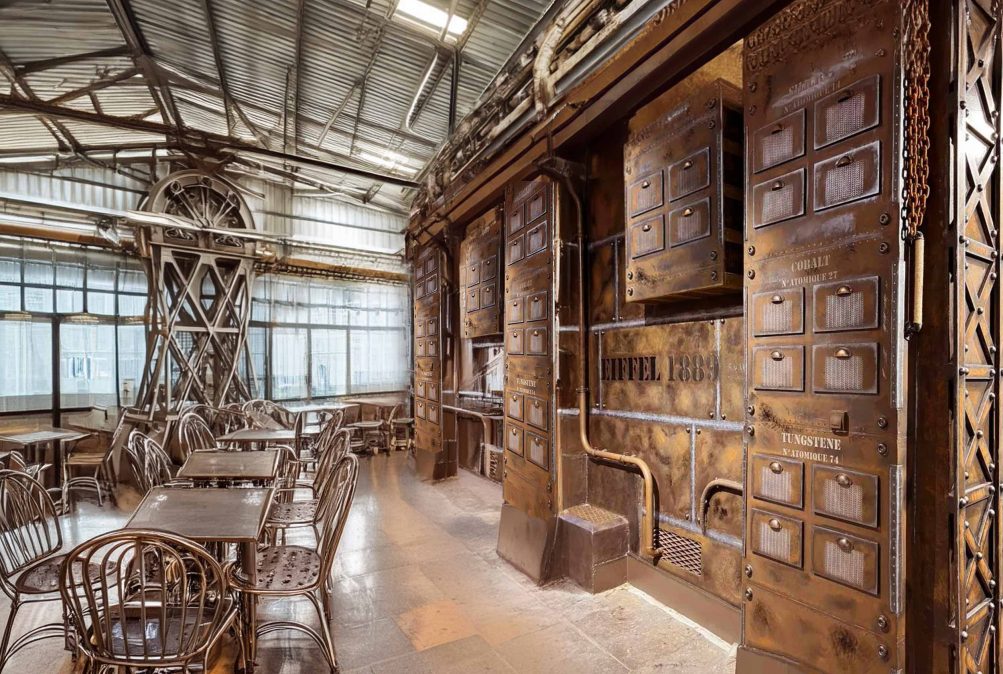 Bars et pubs style industriel