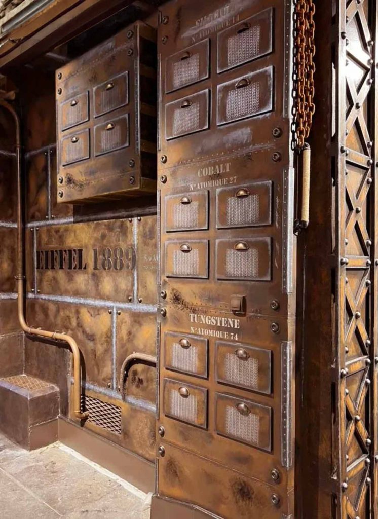 décoration murs métal sur BA13