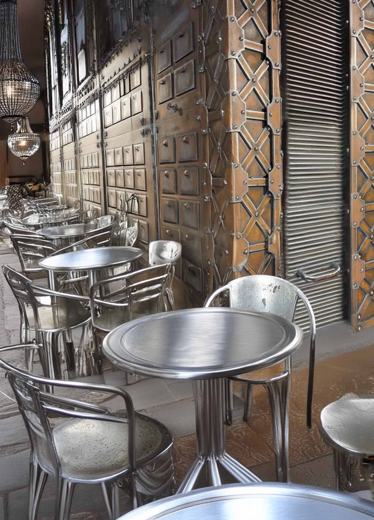 Design style industriel structure customisée Eiffel