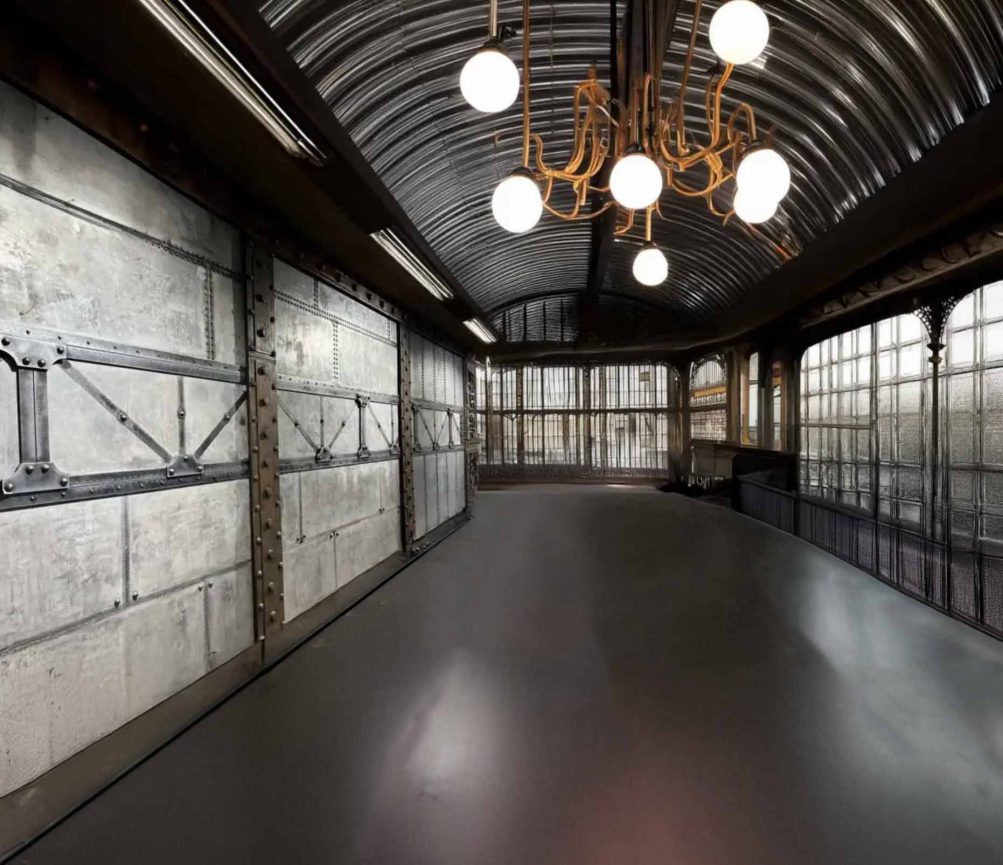 réfection hall immeuble décorateur Eiffel