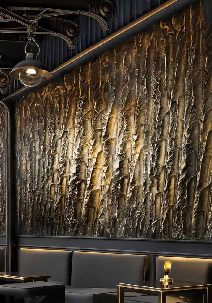 peintre décorateur murs restaurant