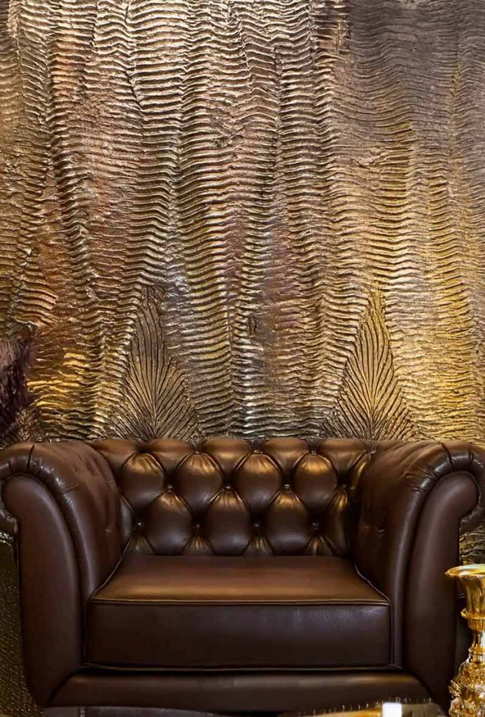 Fresques Murales pour Hôtel de Luxe décorateur fresque métallique décorative peintre décorateur restaurant